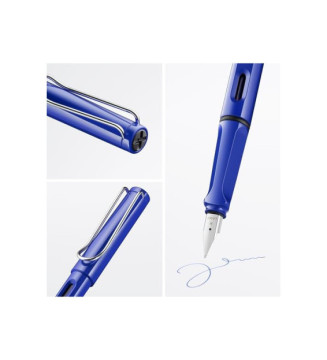 Stylo plume SAFARI bleu plume M