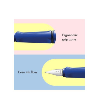Stylo plume SAFARI bleu plume M