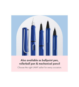 Stylo plume SAFARI bleu plume M