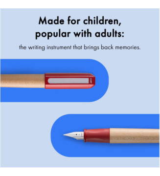 Stylo à plume abc red, taille de plume: A