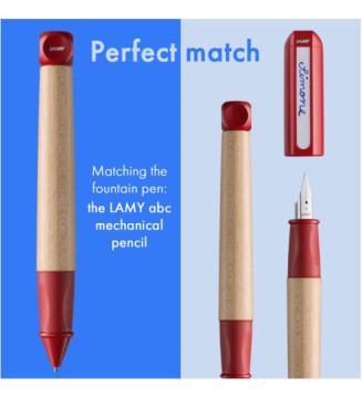 Stylo à plume abc red, taille de plume: A