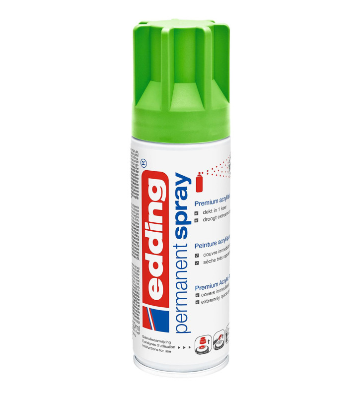 Spray Permanent 5200 jaune vert mat nl-fr