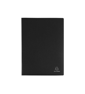 Protège-documents en polypropylène souple OPAK 60 vues - A4 - Noir