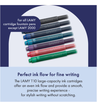 Pack 5 Cartouches d'encre Grande Capacité T10 Turquoise
