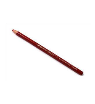 Crayon gras DERMATOGRAPH 7600 Multi support Taille facilitée Rouge