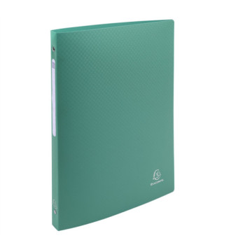 Classeur 4 anneaux 15mm polypropylène OPAK - A4 - Vert foncé