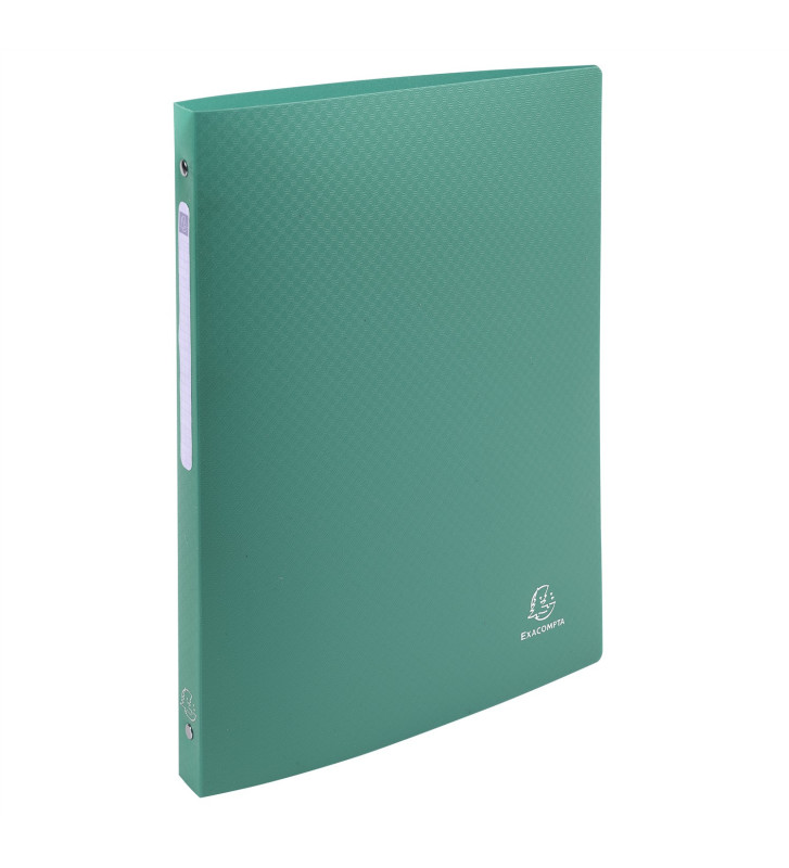 Classeur 4 anneaux 15mm polypropylène OPAK - A4 - Vert foncé