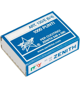 Boîte de 1000 Agrafes 130/E 6/4mm en acier