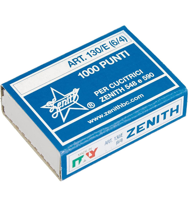 Boîte de 1000 Agrafes 130/E 6/4mm en acier