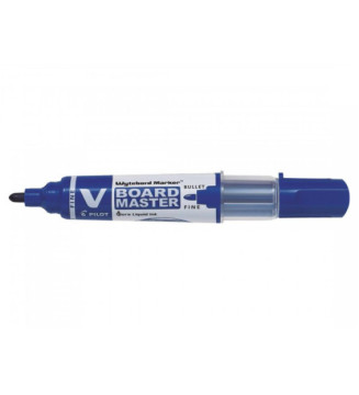 Marqueur Rechargeable VBOARD MASTER Begreen Pointe Conique Fine Bleu
