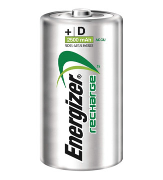 Blister de 2 Accus Piles rechargeables HR20 Power Plus D 2500mah