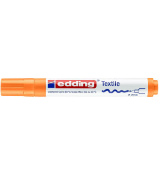 Marqueur pour textiles 4500 Orange fluOrescent 2-3 mm