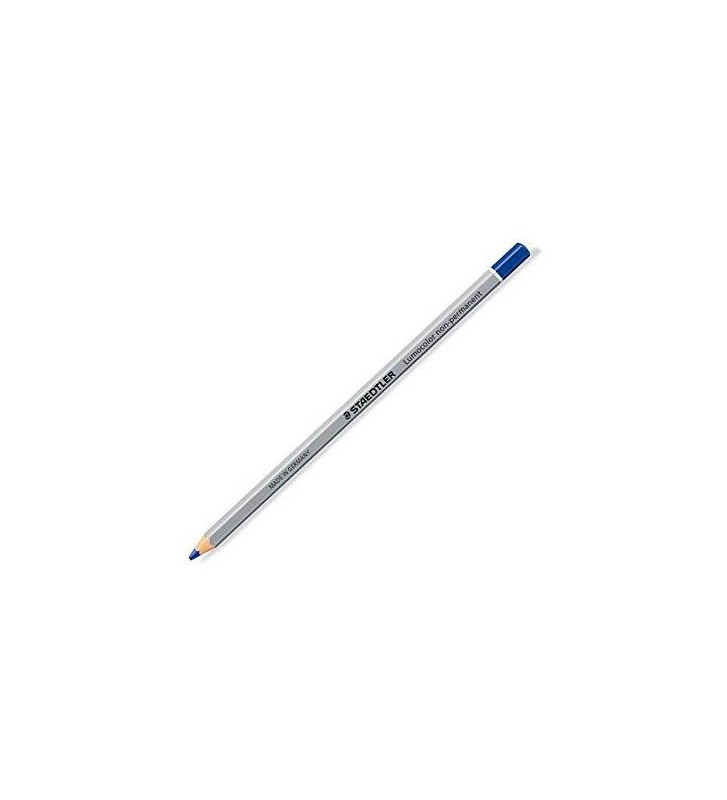 marqueur à sec non-permanent Lumocolor omnichrom 108, bleu