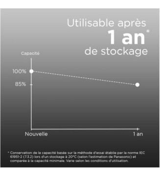 Eneloop Pro Pack 2 Piles Rechargeables Mignon 2500mAh AA Ni-MH