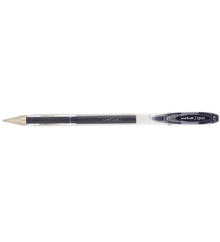 Roller encre gel Signo UM120 pointe moyenne 0,7mm noir