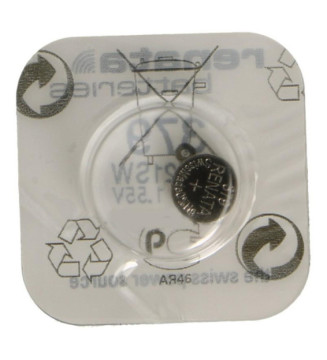 Pile bouton Silver Oxyde 379  / SR521 SW  0% mercure