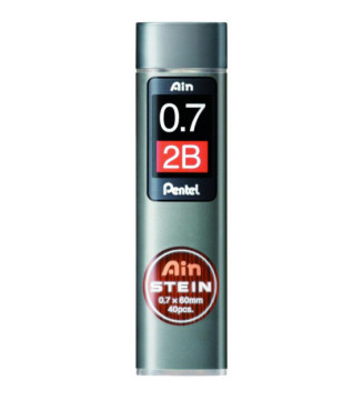Etui de 40 mines 0,7 mm AIN STEIN C277 dureté 2B