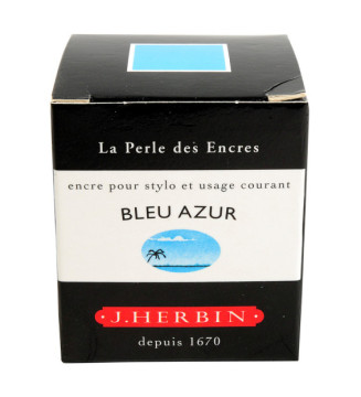 Encre traditionnelle à stylo en flacon D 30ml Bleu azur