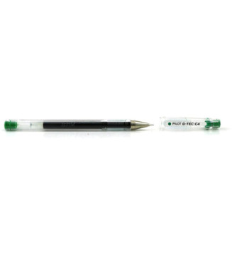 Stylo roller à encre gel G-TEC-C4 pointe ultra fine 0,2mm vert