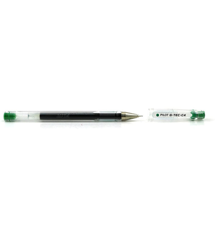 Stylo roller à encre gel G-TEC-C4 pointe ultra fine 0,2mm vert