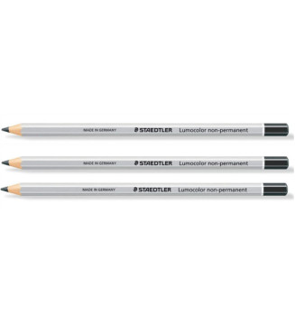 Marqueur à sec non-permanent Lumocolor omnichrom 108 noir