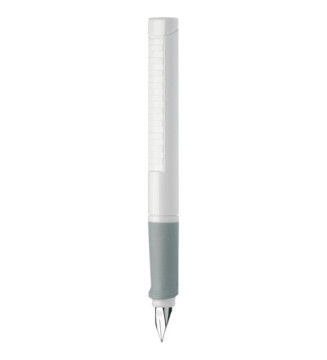 Stylo à plume Base Pointe Moyenne blanc