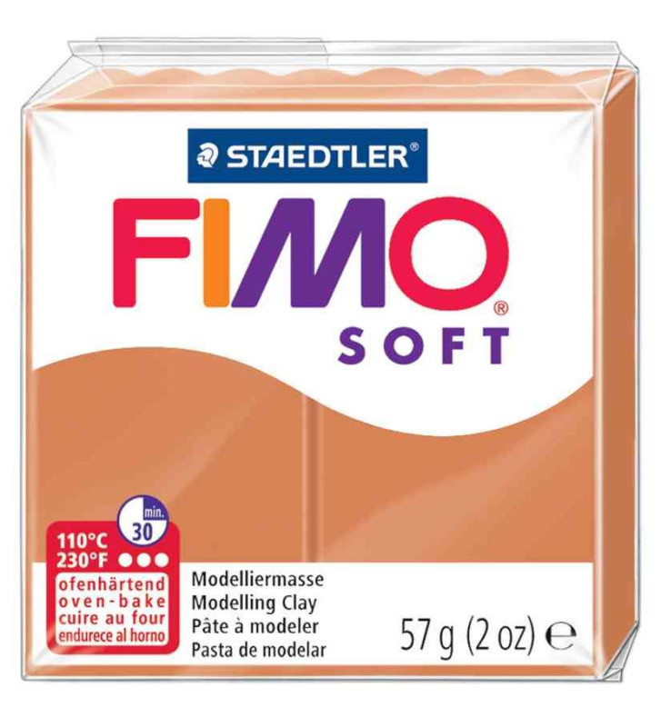 Pâte à modeler à cuire SOFT, Cognac, 56 g