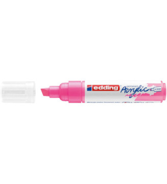Marqueur acrylique large 5000 rose fluOrescent 5-10 mm