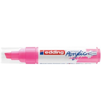 Marqueur acrylique large 5000 rose fluOrescent 5-10 mm