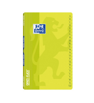 Répertoire OPENFLEX 9x14cm Piqûre 96 pages 90g petits carreaux Coloris aléatoire