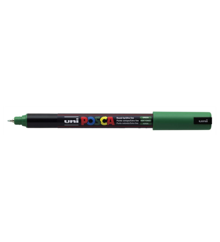Lot de 12 Marqueurs pointe calibrée extra-fine pc1mr 0,7mm vert foncé