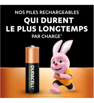 Blister de 4 batterie rechargeable NiMH HR6 AA 2500 mAh