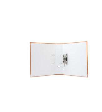 Classeur à levier polypropylène dos de 75mm - Orange