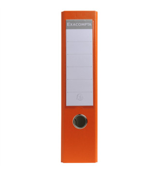 Classeur à levier polypropylène dos de 75mm - Orange