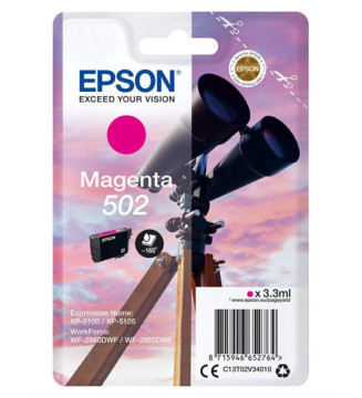 Cartouche Jet d'encre Originale 502 T02V340 3,3 ml Magenta