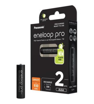 Eneloop Pro Pack 2 Piles Rechargeables Micro 930mAh AAA Ni-MH