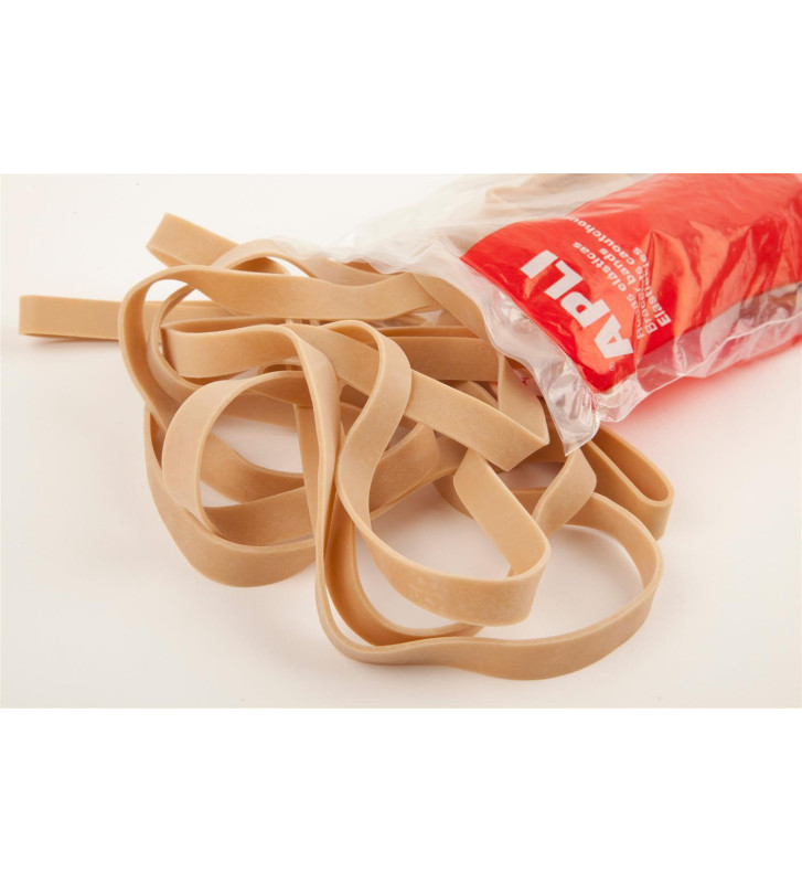 Sachet 100 g bracelets élastiques caoutchouc naturel Diam 200 x 10 mm