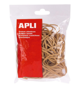 Sachet 100 g bracelets élastiques caoutchouc naturel Diam 200 x 10 mm