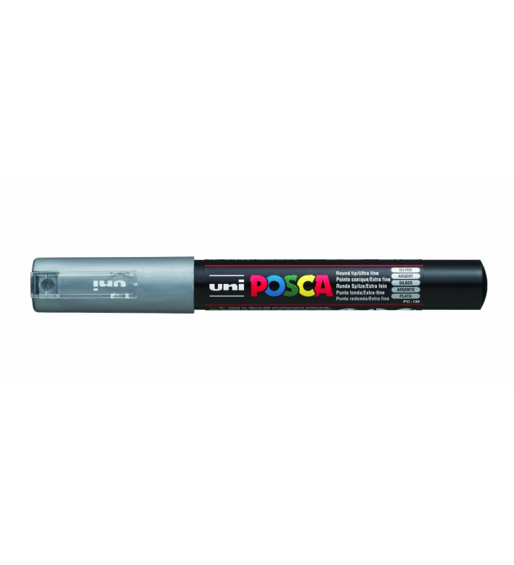 Marqueur pointe conique extra-fine pc1mc 0,7 - 1mm argent