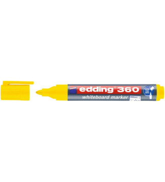 Marqueur pour Tableaux blancs 360 Jaune Pointe Ronde 1,5-3 mm