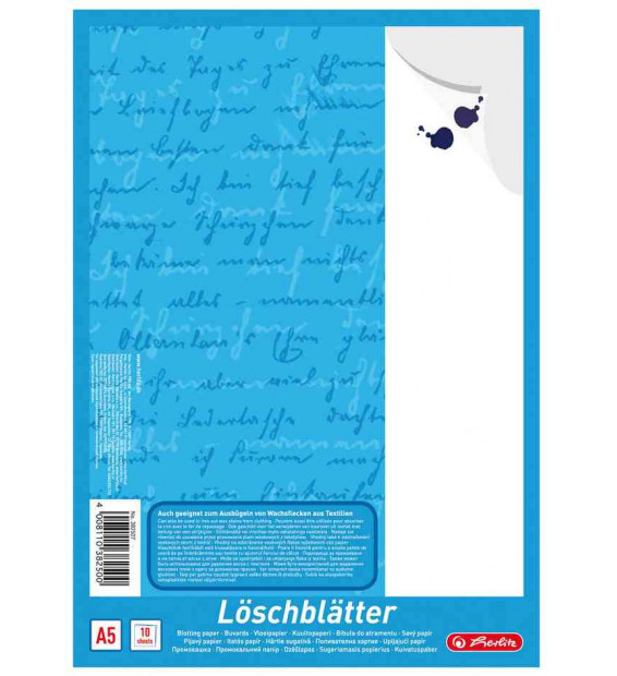 BUVARDS CALLIGRAPHE - Lot De 3 Sachets - 10 Buvards Blancs 16x21cm - 100g