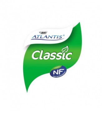 BIC® Atlantis Classic Stylo bille rétractable avec grip pointe moyenne 1 mm  rouge - Stylos Bille Rétractablesfavorable à acheter dans notre magasin