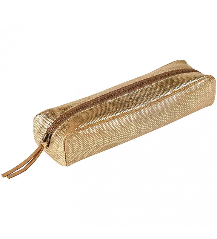 Stock Bureau - CLAIREFONTAINE KLEO-PATHRA CUIR Trousse rectangulaire 4x21x6 cm O