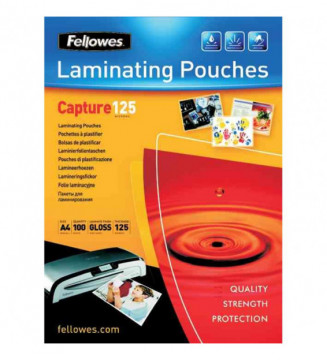 Fellowes 5306114 Pochettes de plastification 80 microns - Format